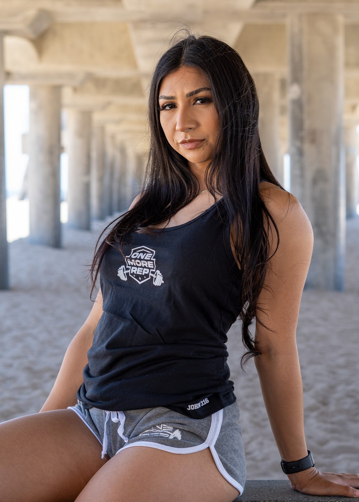 OMR JOHN 3:16 Women's Ideal Racerback Tank