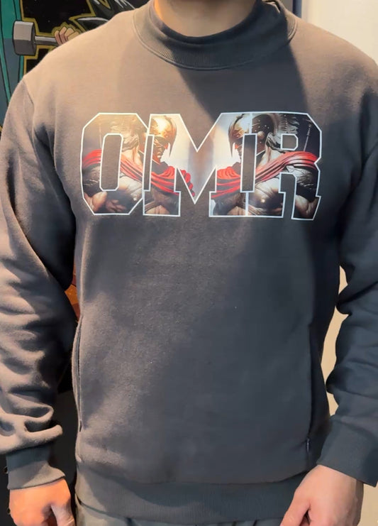 OMR Charcoal Crew Neck Sweatshirt
